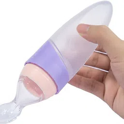 Natural Feeder, 3 Ounce/90 ml, Baby Food Dispensing Spoon and Teething Feeder Teether-image-22