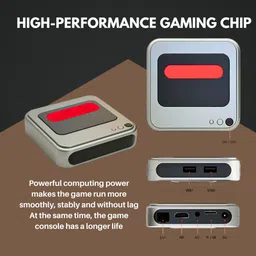 COUNTACH Wi-Fi 4K HD Android set top box all free channel TV Console and VIDEO Gamebox G7 64 GB with CONTRA,MARIO BROS,SNOW,gt,BROS,MUSTAFA,DUCK HUNT ,CONTRA 1, 30000+ Games image 4