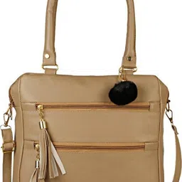 velora Women Beige Messenger Bag image 1