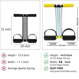 boldfire Tummy Trimmer Double Spring Premium Quality for man and women Ab Exerciser Ab Exerciser image 3