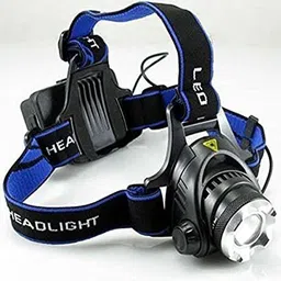 jrs traders 3 Led lamp Headlamp Rechargeable Waterproof Head Flashlight for Trekking LED Headlamp Torch image 2