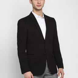 turtle Men Solid Single Breasted Casual Blazer image 3
