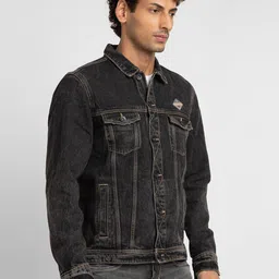 spykar Men Solid Jacket image 3