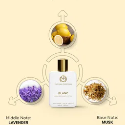 THE MAN COMPANY Set of Blanc & Black Long Lasting No Gas Eau De Toilette - 50 ml each image 3