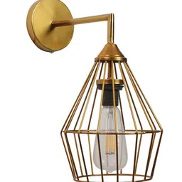 eliante by jainsons lights Risette Gold Iron Wall Scone image 4