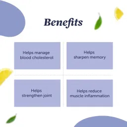 Neuherbs Deep Sea Omega 3 Fish Oil - Omega 3 Supplement Triple Strength 2500 Mg, Fish Oil softgels With No Fishy Burps with Lemon Flavour- 180 Softgel (60 Softgel Pack of 3) for Men and women image 5