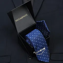MUTAQINOTI Men Silk Necktie Accessory Gift Set-picture-37