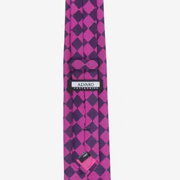 Alvaro Castagnino Men Purple Checked image 3