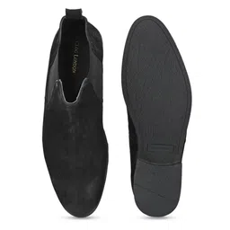 CLOG LONDON Men Genuine Leather Mid Top Chelsea Boots image 3