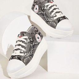 FAUSTO Women Printed Lightweight Flatforms-picture-11