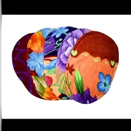 Supreme Home Collective Purple & Brown 5 Pcs Printed Anti-Skid Doormats-picture-28
