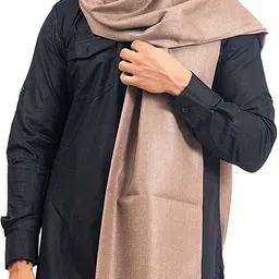 WEAVER VILLAS Wool Self Design Men Shawl image 2