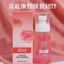 fidah Rose Makeup Fixing Spray – Long-Lasting, Hydrating, Refreshing Mist, 60ml Primer - 80 ml-picture-12