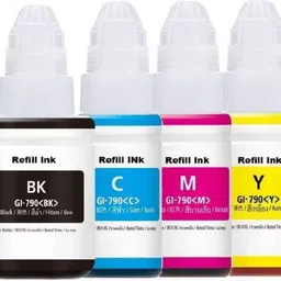 kalar GI 790 Refill Ink Compatible For G4010,G1000,G1010,G2000,G2010,G2012 Black + Tri Color Combo Pack Ink Bottle-picture-19