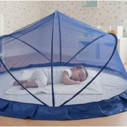 ya enterprise Baby mosquito net bed crib blue HDPE - High Density Poly Ethylene Washable Kids Mosquito Net-picture-25