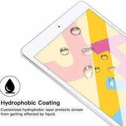 MOBIVIILE Edge To Edge Tempered Glass for APPLE iPad 9th Gen 10.2 inch image 2