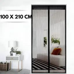 twolight Polyester Infants Washable Auto-Closing Magnetic Door Mosquito Net-picture-12