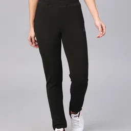hrx by hrithik roshan Women Solid Black Track Pants image 1