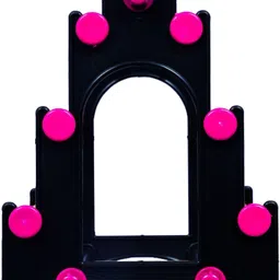 abirami kitchens Elegant Plastic Bangle Display Rack – Jewellery Storage Solution Jewellery Organizer image 2