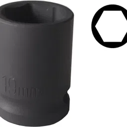 4mech HEAVY DUTY MOLYBDENUM STEEL 19 MM Socket Set image 1