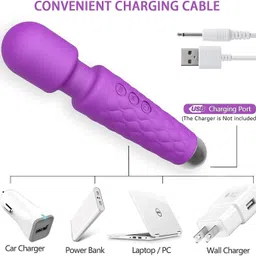 my machine Personal Body Massager Rechargeable Vibration Machine for men & women VX50 image 3