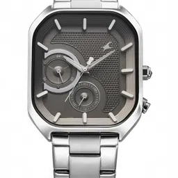 fastrack Groove Multifunction Anthracite Dial Metal Strap Guy's with Lume indices Analog Watch - For Men 3321SM01|3321SM01|3321SM01-picture-14