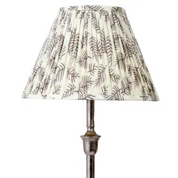 lampenschirm india Pine Craft 30cm Empire Cotton Lampshade (Grey) image 3