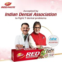 dabur red paste for teeth & gum Toothpaste image 4