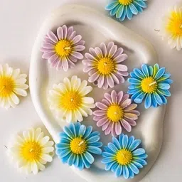 amc Set of 06 Daisy Handmade Soy Wax Candle-picture-20
