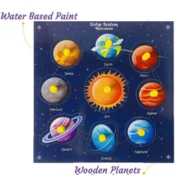 buy surety Pre-school Science Toys Solar System Model Puzzle With All Planet Outer Space image 2