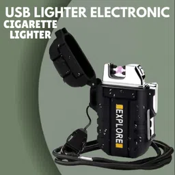 frony Explorer USB Cigaratte Lighter, Windproof Flameless ARC Rechargeable LighterC153 Explorer USB Cigaratte Lighter, Windproof Flameless ARC Rechargeable LighterC153 Pocket Lighter-picture-1