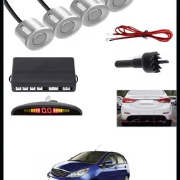 3a featuretail Universal 4 Silver Reverse Parking Sensor-AP25A187 Universal 4 Silver Reverse Parking Sensor-AP25A187 Parking Sensor image 1