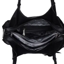 lazzaroo Women Black Messenger Bag image 3