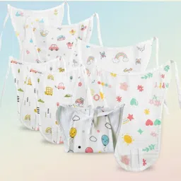 5-Layer Organic Muslin Nappy–Ultra-Soft,Reusable & Breathable Baby Cloth Diaper-image-16