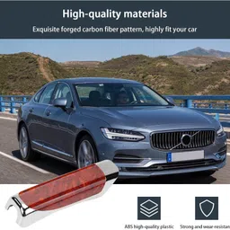 srphere Anti-Slip Parking Handbrake Decorative Cap For Honda Mobilio Car Handbrake Grip image 5