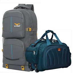sky spirit Rucksack Backpack With Duffel Bag Combo Pack of 2 For men and women,for travel Rucksack- 50 L-picture-12