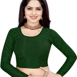 Round Neck Women Blouse-image-48
