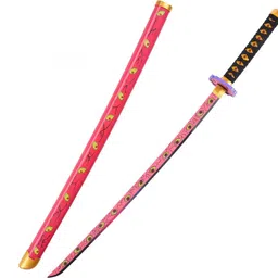bugstore enterprises Demon Slayer Kokushibo Katana Sword | 104 cm Big Size Anime Nichirin Sword image 4