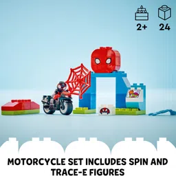 lego DUPLO Marvel Spins Motorcycle Adventure Set 10424 ( 24 Blocks) image 5
