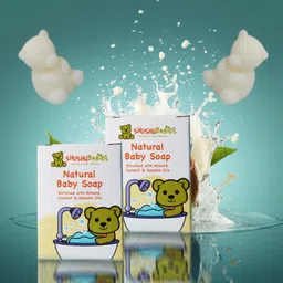 Natural Baby Soap for Babies Daily Body Cleansing Bathing Bar-image-4