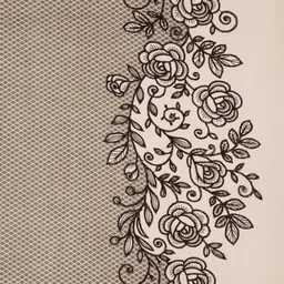 tiwanshi 350 TC Cotton King Self Design Fitted (Elastic) Bedsheet image 2