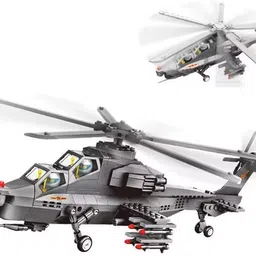 star impex Helicopter Gunship Building Blocks Toy-picture-21