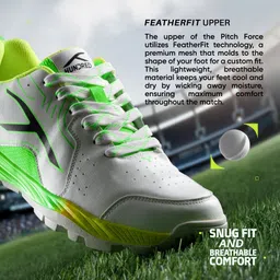 hundred Pitch Force Limited Edition Cricket Shoes For Men image 5