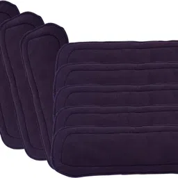 the little lookers 5 Layer Bamboo Charcoal Inserts/Liners/Pads/Cloth Diaper Liner/Wetfree Reusable Washable Cotton Diaper Nappy Inserts/Charcoal Pads for Baby Cloth Diapers (Charcoal Insert, Pack Of 8)-picture-10