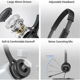 bigpassport Pro-Tech_630_FBA Wired Headset image 4