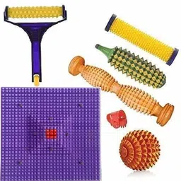 YKID MASSAGER ACUPRESSURE KIT COMBO DELUXE MAT FOOT MASSGER Massager-image-42