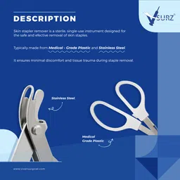 v surz STAPLER PIN REMOVAL 35 MANNUAL SKIN STAPLE REMOVAL image 3