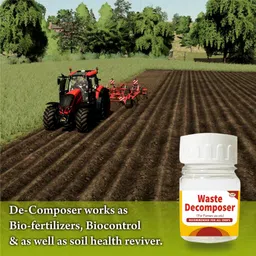 agri Waste Decomposer (Pack of 8) NCOF Certified Waste Decomposer Organic Bottles Manure image 4