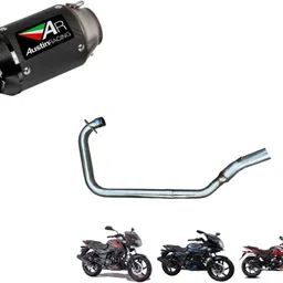 acube mart 1 pulsar bike bend pipe, 1 pulsar bike exhaust Combo-picture-20
