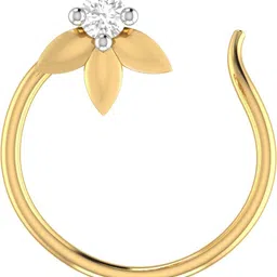 PC Jeweller The Brona 22kt Yellow Gold Nath-image-80